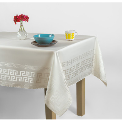 Teflon Tablecloth Lux Greek Path