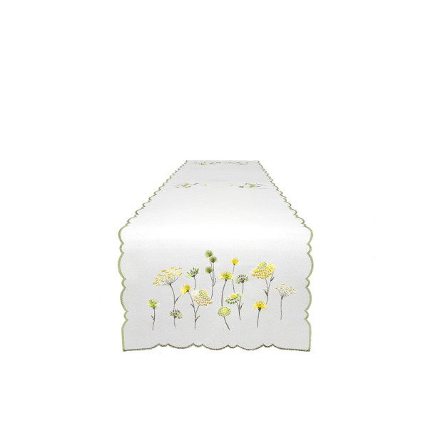 Embroidered Table Runner