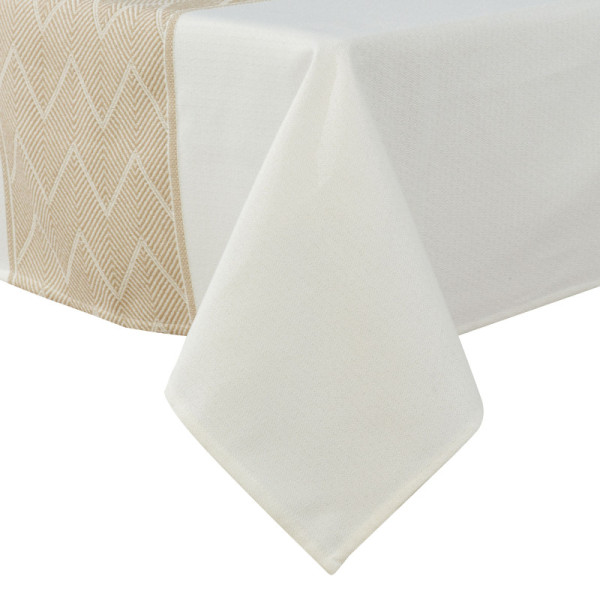 Richly Woven Boho Style Chevron Tablecloth