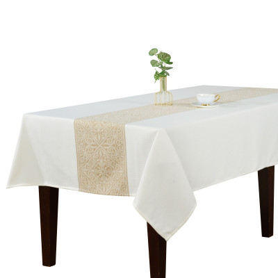 Richly Woven Boho Style Ornament Tablecloth